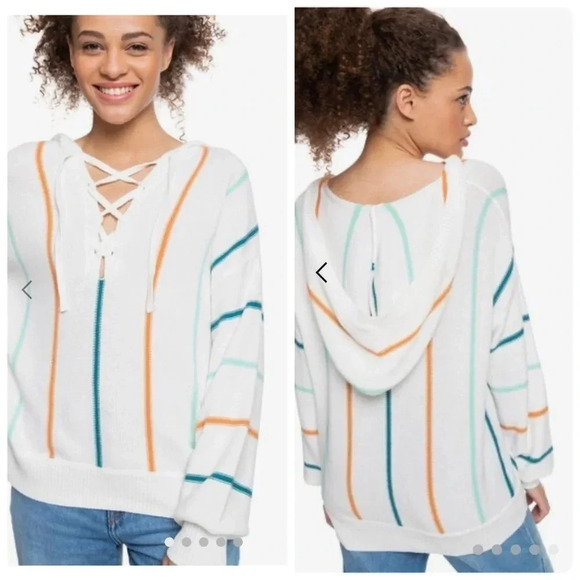 Roxy Bay of Rainbows Hoodie - Picture 2 of 8